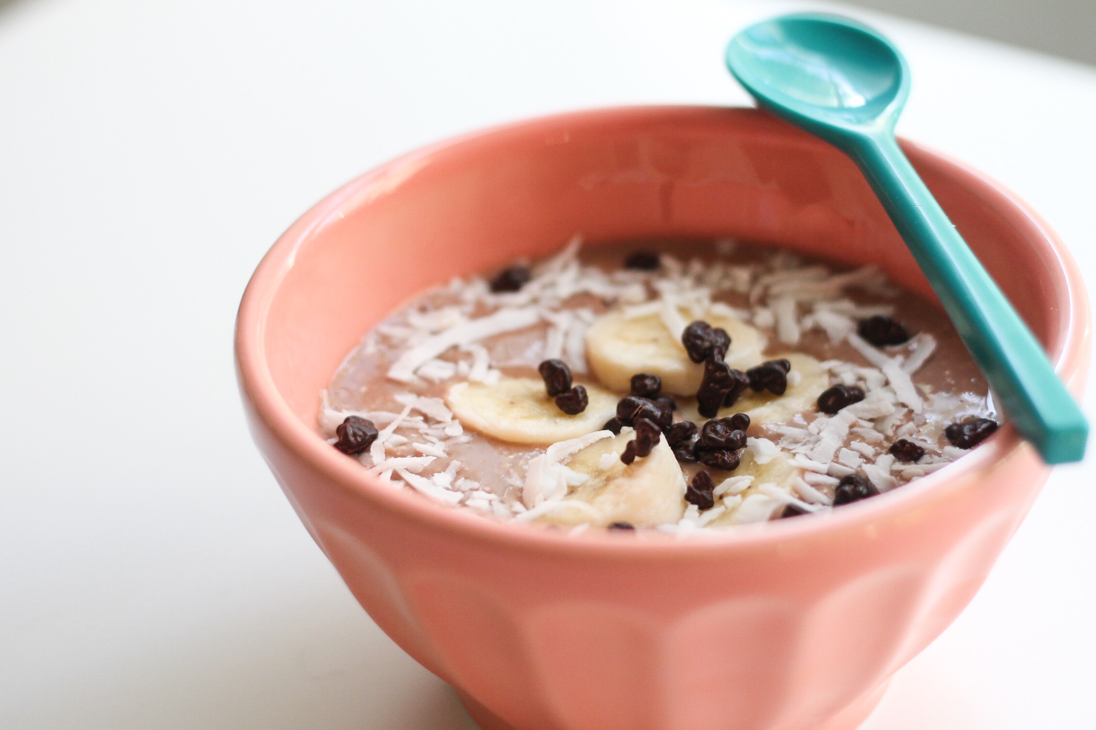 Chunky Monkey Smoothie Bowl - Kozy And Co